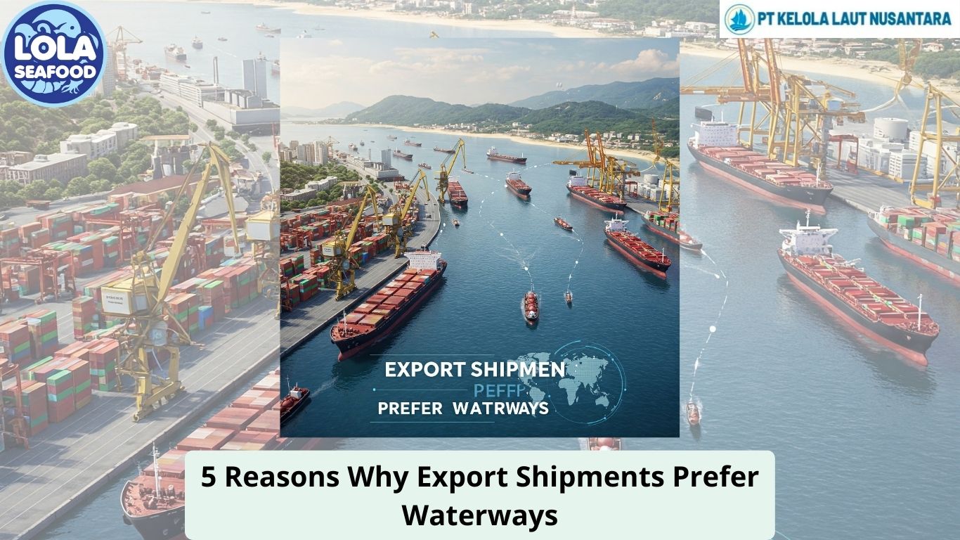 5 Reasons Why Export Shipments Prefer Waterways